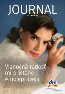 Propagačné noviny dm, platné od 2025-12-01 do 2025-12-31.