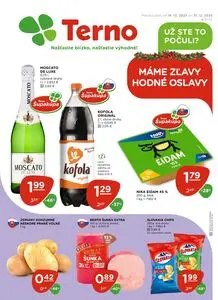 Propagačné noviny Terno, platné od 2025-12-18 do 2025-12-31.