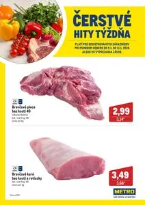 Propagačné noviny METRO, platné od 2026-01-05 do 2026-01-11.