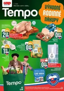 Propagačné noviny COOP, platné od 2026-01-08 do 2026-01-14.