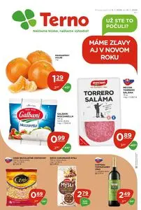 Propagačné noviny Terno, platné od 2026-01-08 do 2026-01-14.