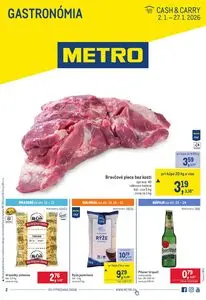 Propagačné noviny METRO, platné od 2026-01-02 do 2026-01-27.