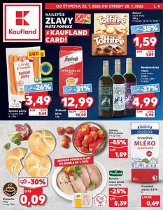 Propagačné noviny Kaufland, platné od 2026-01-22 do 2026-01-28.