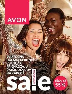 Propagačné noviny AVON, platné od 2026-01-01 do 2026-01-31.
