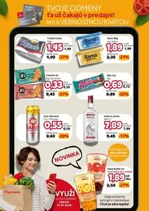 Propagačné noviny CBA KOMFOS, platné od 2026-01-15 do 2026-01-31.