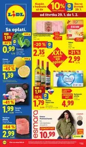 Propagačné noviny LIDL, platné od 2026-01-29 do 2026-02-01.