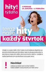 Propagačné noviny Pepco, platné od 2026-01-29 do 2026-02-04.