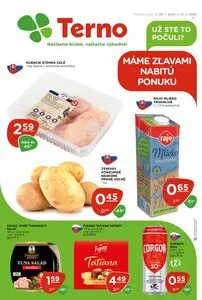 Propagačné noviny Terno, platné od 2026-01-29 do 2026-02-04.