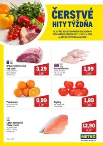 Propagačné noviny METRO, platné od 2026-02-02 do 2026-02-08.
