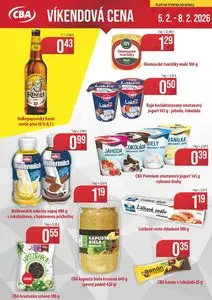 Propagačné noviny KARMEN CBA, platné od 2026-02-05 do 2026-02-08.