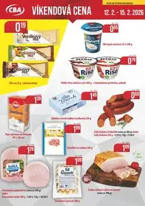 Propagačné noviny KARMEN CBA, platné od 2026-02-12 do 2026-02-15.