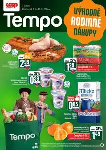 Propagačné noviny COOP, platné od 2026-02-19 do 2026-02-25.