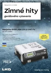 Propagačné noviny AUTO KELLY, platné od 2026-01-12 do 2026-03-01.