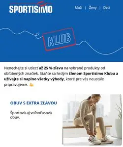 Propagačné noviny SPORTISIMO, platné od 2026-02-10 do 2026-03-02.