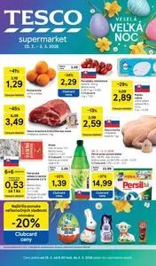 Propagačné noviny TESCO, platné od 2026-02-25 do 2026-03-03.