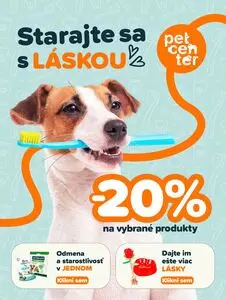 Propagačné noviny pet center, platné od 2026-02-10 do 2026-03-10.