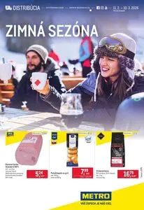 Propagačné noviny METRO, platné od 2026-02-11 do 2026-03-10.