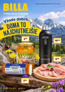 Propagačné noviny BILLA, platné od 2026-02-25 do 2026-03-10.