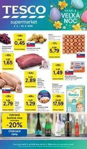 Propagačné noviny TESCO, platné od 2026-03-04 do 2026-03-10.