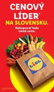 Propagačné noviny LIDL, platné od 2026-03-09 do 2026-03-15.