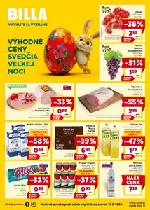 Propagačné noviny BILLA, platné od 2026-03-11 do 2026-03-17.