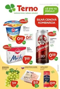Propagačné noviny Terno, platné od 2026-03-12 do 2026-03-18.
