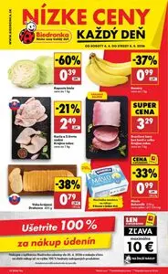 Propagačné noviny Biedronka, platné od 2026-04-04 do 2026-04-08.