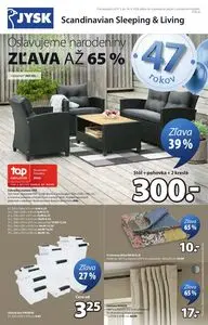 Propagačné noviny JYSK, platné od 2026-03-09 do 2026-04-14.