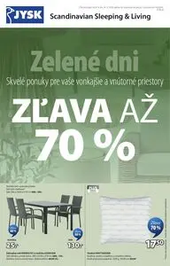 Propagačné noviny JYSK, platné od 2026-04-08 do 2026-04-14.