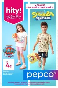 Propagačné noviny Pepco, platné od 2026-04-09 do 2026-04-15.