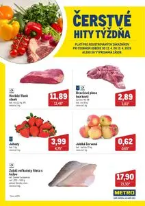 Propagačné noviny METRO, platné od 2026-04-13 do 2026-04-19.