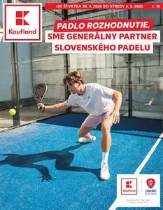 Propagačné noviny Kaufland, platné od 2026-04-30 do 2026-05-06.