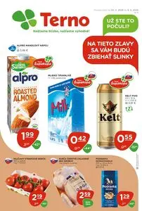 Propagačné noviny Terno, platné od 2026-04-30 do 2026-05-06.