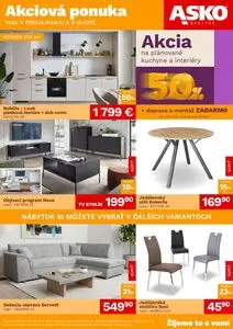 Propagačné noviny ASKO NÁBYTOK, platné od 2026-04-23 do 2026-05-13.