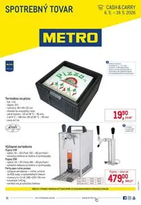 Propagačné noviny METRO, platné od 2026-05-06 do 2026-05-19.