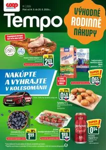 Propagačné noviny COOP, platné od 2026-05-14 do 2026-05-20.