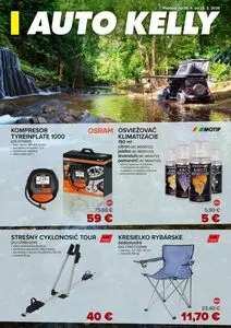 Propagačné noviny AUTO KELLY, platné od 2026-04-28 do 2026-05-25.
