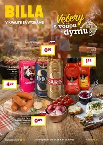 Propagačné noviny BILLA, platné od 2026-04-29 do 2026-05-26.