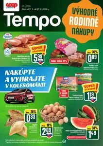 Propagačné noviny COOP, platné od 2026-05-21 do 2026-05-27.