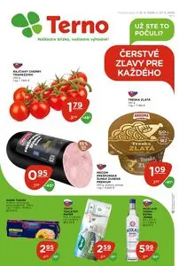 Propagačné noviny Terno, platné od 2026-05-21 do 2026-05-27.