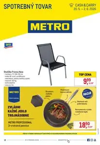 Propagačné noviny METRO, platné od 2026-05-20 do 2026-06-02.