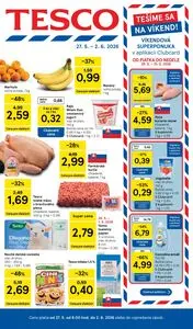 Propagačné noviny TESCO, platné od 2026-05-27 do 2026-06-02.