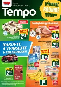 Propagačné noviny COOP, platné od 2026-05-28 do 2026-06-03.