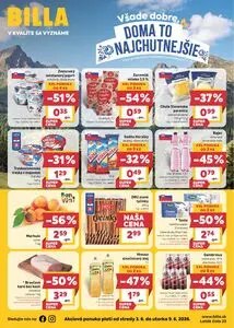Propagačné noviny BILLA, platné od 2026-06-03 do 2026-06-09.