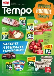 Propagačné noviny COOP, platné od 2026-06-04 do 2026-06-10.