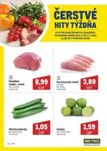 Propagačné noviny METRO, platné od 2026-06-08 do 2026-06-14.