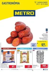 Propagačné noviny METRO, platné od 2026-05-20 do 2026-06-16.