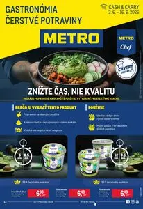 Propagačné noviny METRO, platné od 2026-06-03 do 2026-06-16.