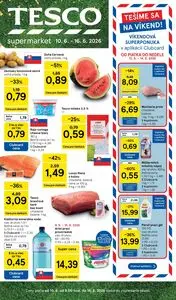 Propagačné noviny TESCO, platné od 2026-06-10 do 2026-06-16.