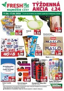 Propagačné noviny FRESH, platné od 2026-06-11 do 2026-06-17.